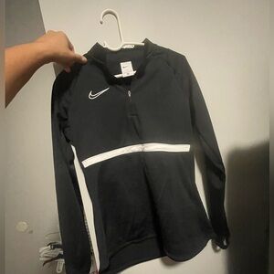 Nike never worn but tag less S soccer dri-fit black sweater